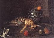 jean-Baptiste-Simeon Chardin The Silver Tureen oil painting artist